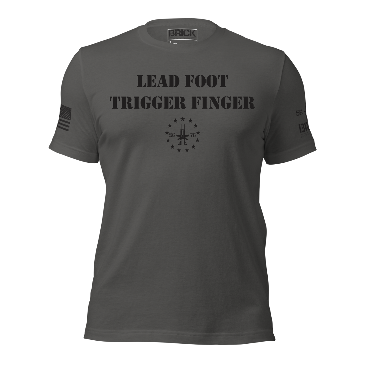LEAD FOOT TRIGGER FINGER