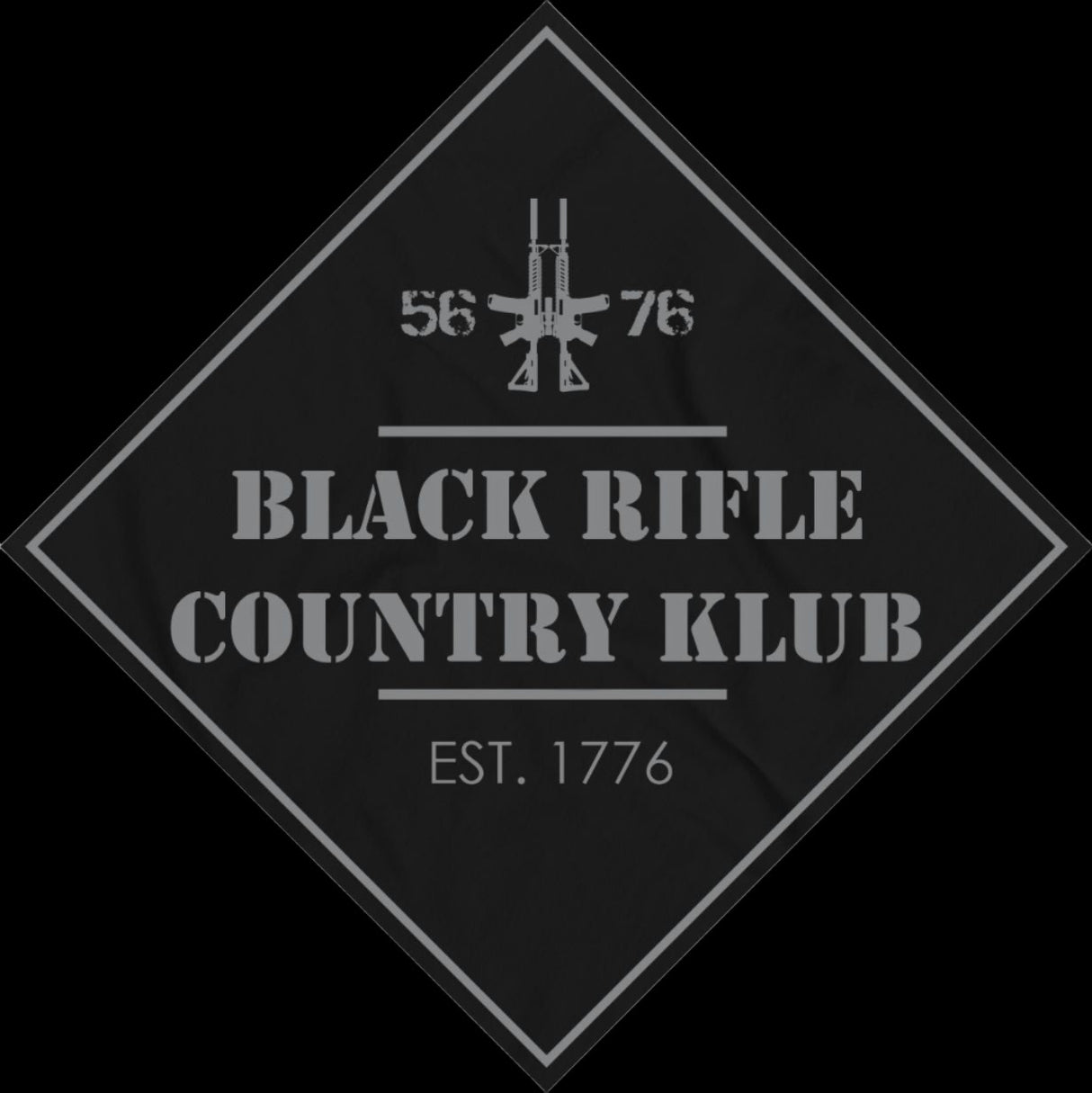 BLACK RIFLE COUNTRY KLUB BANDANA