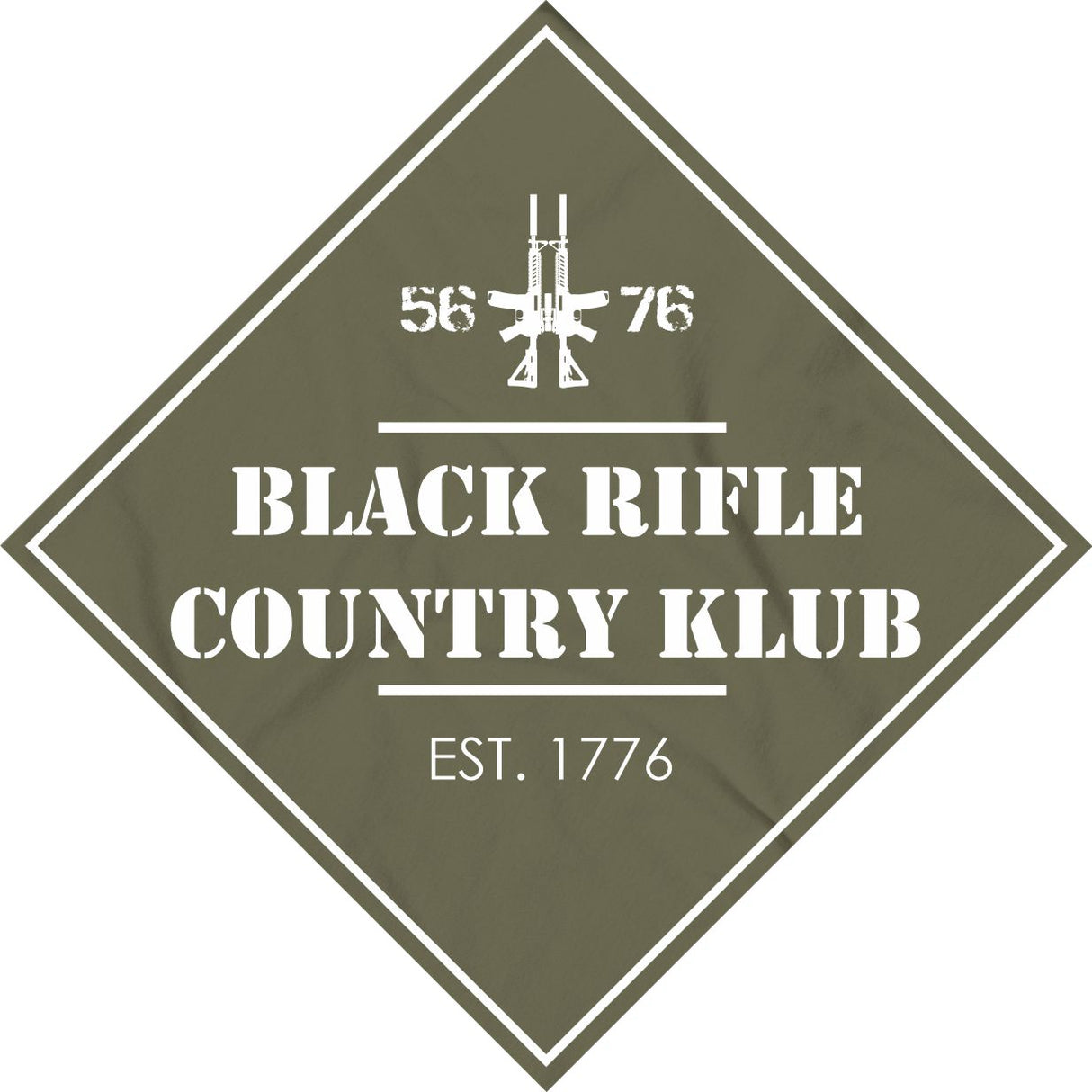 BLACK RIFLE COUNTRY KLUB BANDANA
