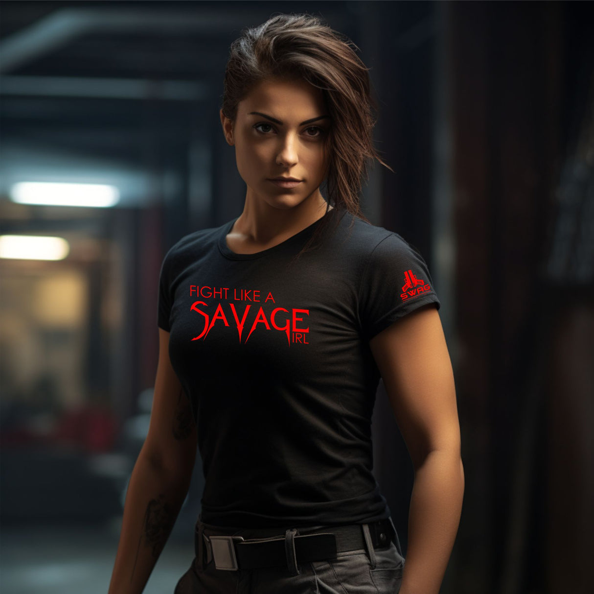 FIGHT LIKE A SAVAGE GIRL